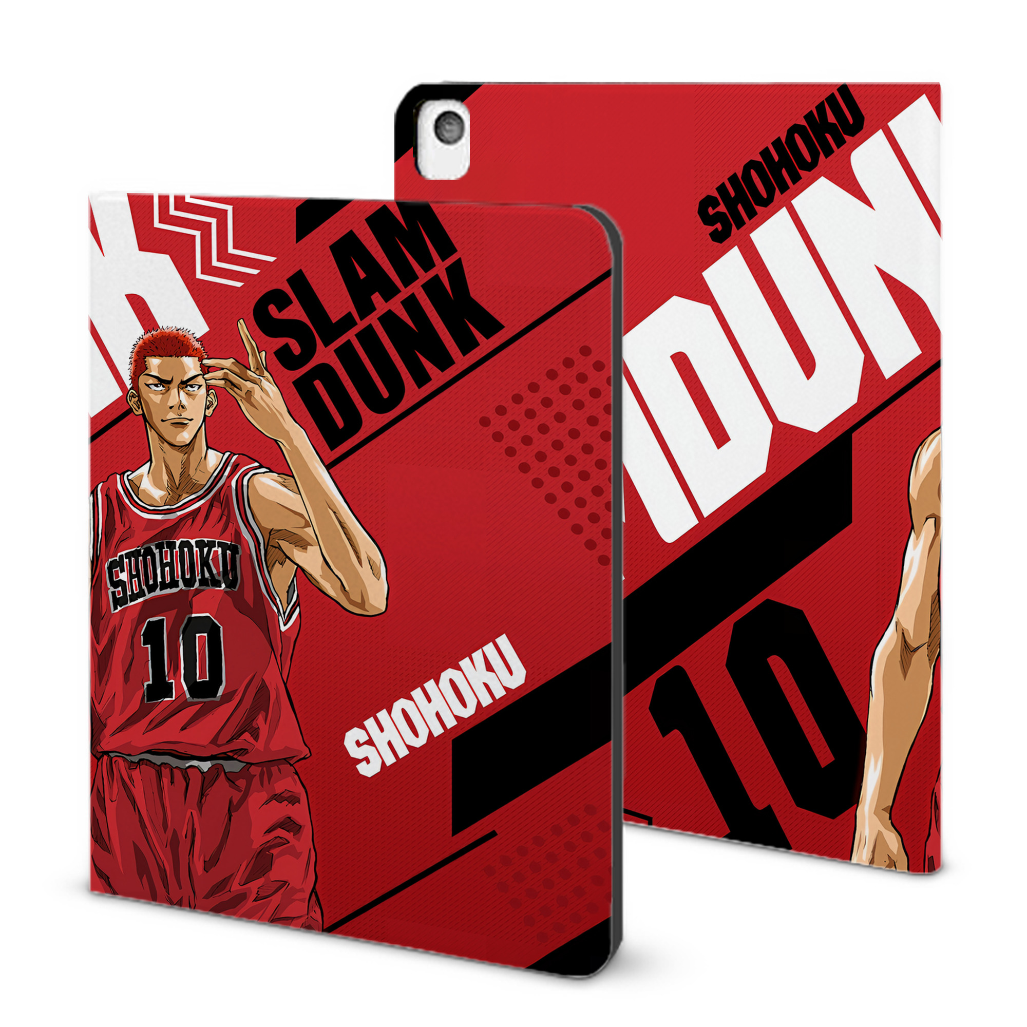 （画像用） SLAM DUNK／スラムダンク IPadケース ペンホルダー付き ブックスタイルデザイン